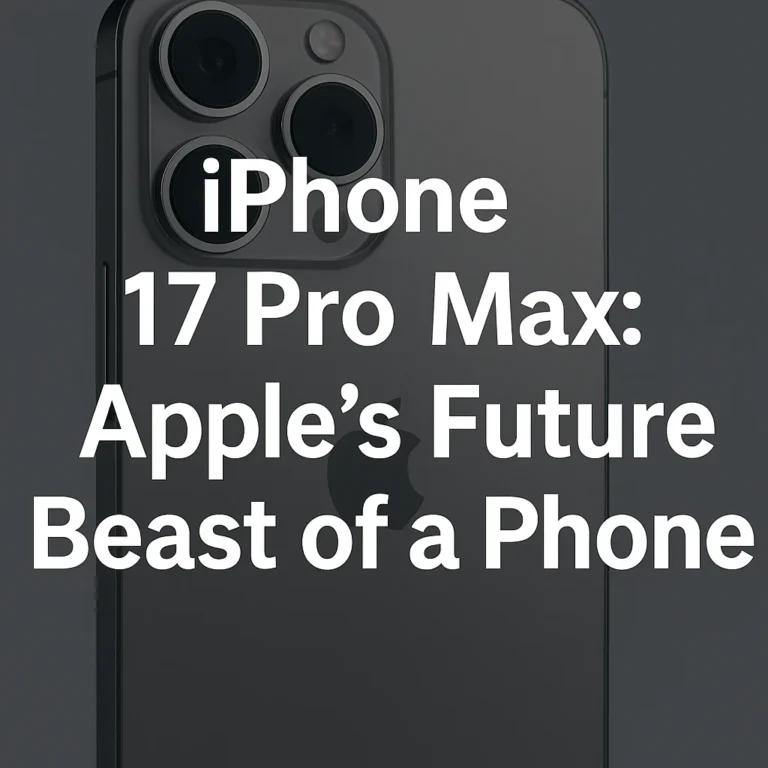 iPhone 17 Pro Max