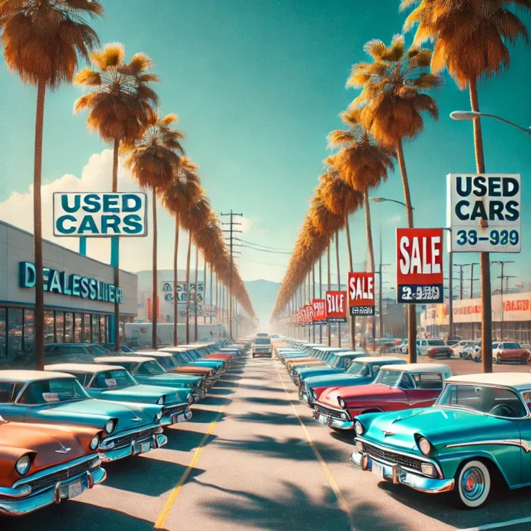 Los Angeles car sales
